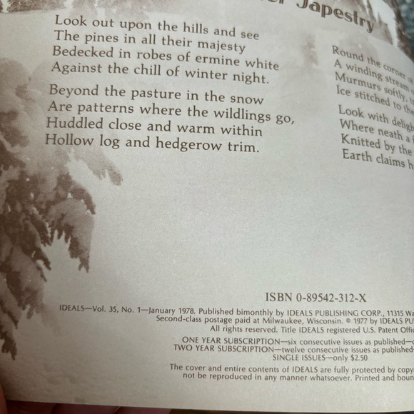 Ideals Magazine Fireside Issue 1978 - Picture 4 of 7